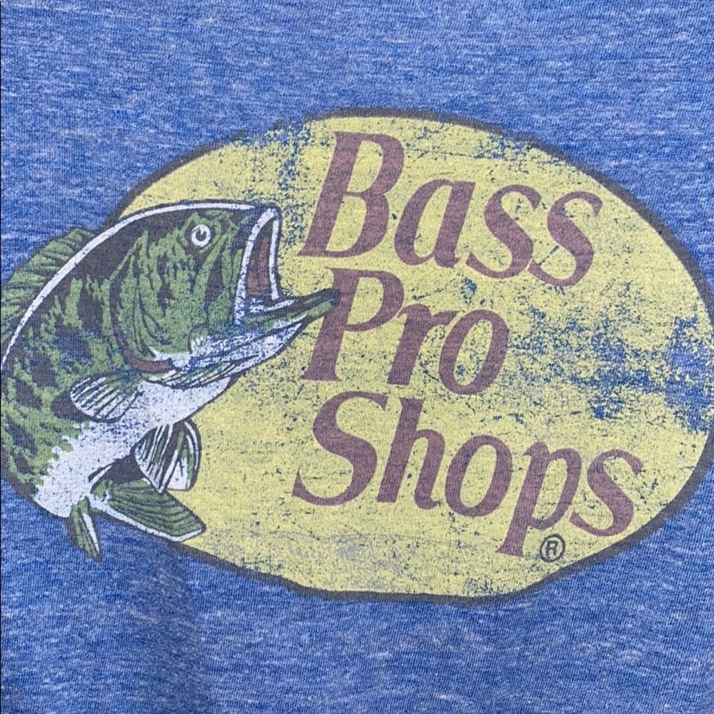 SMALL Light Blue Bass Pro Shop T-Shirt